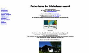 Ferienhaus-sued-schwarzwald.de thumbnail