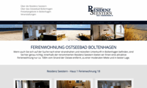 Ferienwohnung-boltenhagen-seestern.de thumbnail