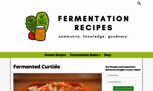 Fermentationrecipes.com thumbnail