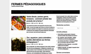 Fermes-pedagogiques.com thumbnail