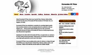 Fernandasnypizzala.com thumbnail