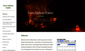 Fernhollowcabin.com thumbnail