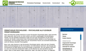 Fernstudium-psychologie.com thumbnail