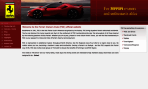 Ferrariownersclub.org thumbnail