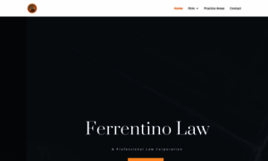 Ferrentinolaw.com thumbnail