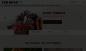 Ferrero.com.ar thumbnail