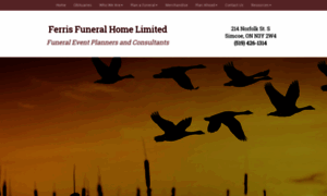 Ferrisfuneral.com thumbnail