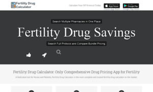 Fertilitydrugcalculator.com thumbnail