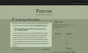 Fervor-template.blogspot.com thumbnail