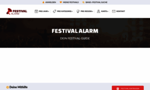 Festival-alarm.com thumbnail