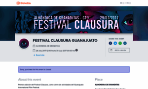 Festival-clausura-guanajuato.boletia.com thumbnail