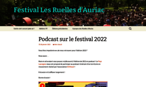 Festival-les-ruelles-auriac.fr thumbnail