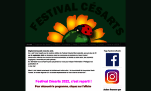 Festivalcesarts.fr thumbnail