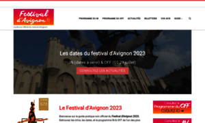Festivaldavignon.fr thumbnail