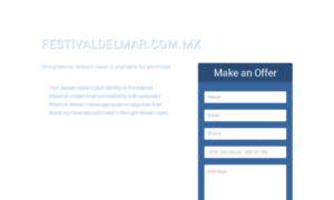 Festivaldelmar.com.mx thumbnail