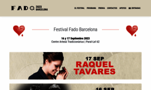 Festivalfadobarcelona.com thumbnail