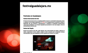 Festivalguadalajara.mx thumbnail
