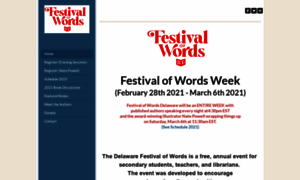 Festivalofwordsde.com thumbnail