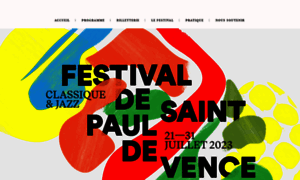 Festivalsaintpauldevence.com thumbnail