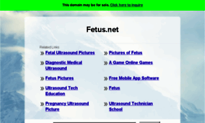 Fetus.net thumbnail