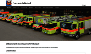 Feuerwehr-volketswil.ch thumbnail