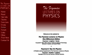 Feynmanlectures.info thumbnail