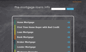 Fha-mortgage-loans.info thumbnail