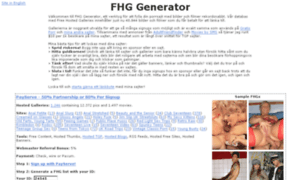 Fhg-generator.com thumbnail