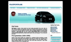 Fiatpunto.sk thumbnail