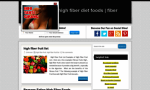 Fiber-diet-foods.blogspot.com thumbnail