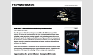 Fiber-optic-solutions.com thumbnail