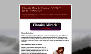 Fibroids-miracle-review.blogspot.com thumbnail