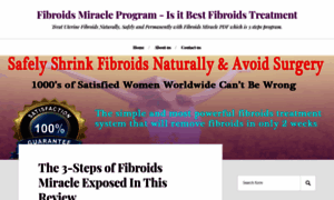 Fibroidsmiraclepdf.com thumbnail