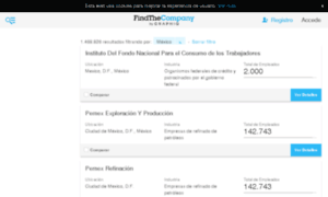 Fichas.findthecompany.com.mx thumbnail