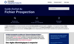 Fichier-prospection.fr thumbnail