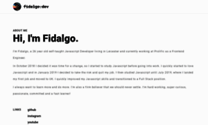 Fidalgo.dev thumbnail