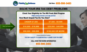 Fidelity-tax-defense.com thumbnail