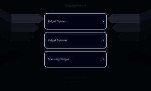 Fidgetspinner.io thumbnail