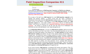 Fieldinspectioncompanies.com thumbnail