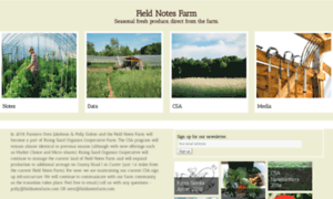 Fieldnotesfarm.com thumbnail