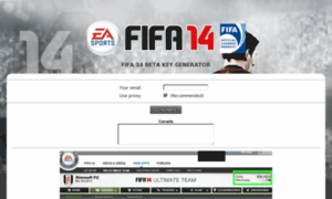 Fifa14betakey.com thumbnail