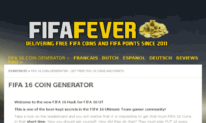 Fifa15coingenerator.pw thumbnail