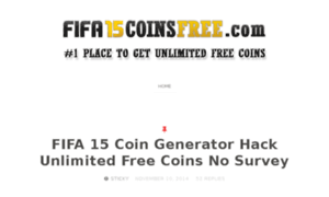 Fifa15coinsfree.com thumbnail