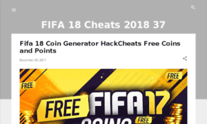 Fifa18cheats201837.blogspot.com thumbnail