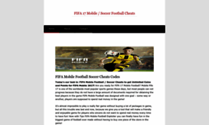 Fifamobilefootballcheats.wordpress.com thumbnail