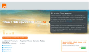 Fifaworldcup2014tickets.co thumbnail