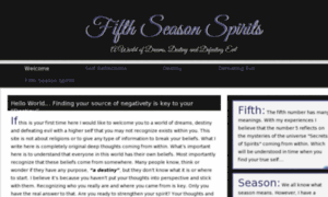 Fifthseasonspirits.com thumbnail