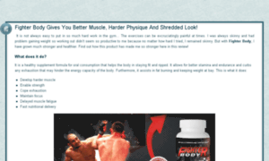 Fighterbodysite.com thumbnail