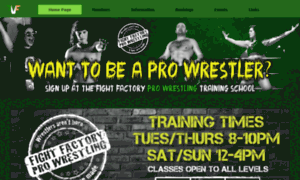 Fightfactoryprowrestling.info thumbnail