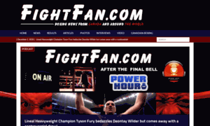 Fightfan.com thumbnail